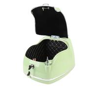 Aramox Custodia Portaoggetti in ABS per Bauletto per Litri, Universale, Adatta per Scooter con Serratura a Chiave a Grandezza Naturale (GREEN)