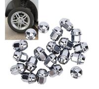 Aramox Dadi Ad Alette M12x1,5, Sostituzione Dadi Ad Aletta Ruota Cromati da 20 Pezzi per BMax CMax OEM 2179 620 2 434 886