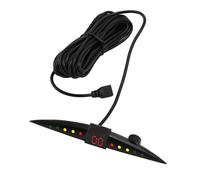 Aramox di Retromarcia per Auto, 4 Sensori di Parcheggio con Display LED | Raggio di rilevamento di 0,3-2 m, avviso a tre segnali acustici, suono di avviso da 65 dB, monitoraggio a 360 gradi, guida