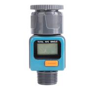 Aramox Dispositivo di Misurazione del Flusso D'acqua Display Digitale Performance Affidabile -Misurazione della velocità di Flusso Reale per Uso Esterno