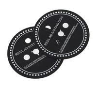 Aramox Distanziatore Adattatore NAB, Disco di Regolazione della Bobina in Silicone per Revox Studer, Migliora la qualità e la stabilità del Segnale, per gli Utenti di Registratori a Nastro (0,8 mm)