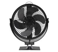 Aramox Efficiente Ventilatore per Stufa a Legna, 6 Pale, Alimentato a Calore, Silenzioso, per Gazebo, Caminetto, con