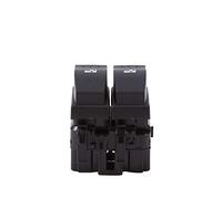 Aramox Electric Window Switch, Double Button Replacement II 2, Compatible with Code 8200060045, Original Style Black Switch for Car Window Regulator (Interruttore Alzacristalli)