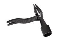 Aramox Estrattore in Lega di Alluminio Testa Diserbo Strumento Stand Up Raccoglitrice Portatile 4 Artigli Antiscivolo Design di Rimozione Senza Sforzo Leva Efficiente, Veloce con Fori per Viti, per