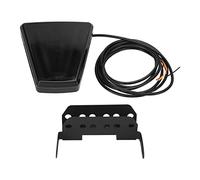 Aramox Fanale Posteriore Freno Lampeggiante, 12V 10W 1.5A LED Luce Freno Lampeggiante Guida Avvertimento Lampada Posteriore per Modifica Universale Stile F1