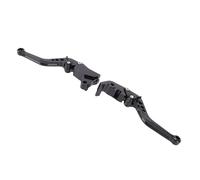 Aramox Frizione e Leva del Freno Corta per Indian FTR1200 S Carbon 2019-2025, 1 Paio Kit Leva Frizione Freno Moto in Lega di Alluminio (BLACK)