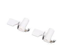 Aramox Gancio Infila Ago in Acciaio Inox, Confezione da 2 Pezzi, per Macchine da Cucire, Compatibile con Singer 140q, 2639, e Altre