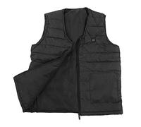 Aramox Giubbotto Riscaldato alla Moda 3 Regolazione della Temperatura in Fibra di Poliestere Riscaldatore Caldo - Riscaldamento a Infrarossi Usura Giornaliera (5XL)