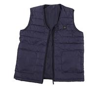 Aramox Giubbotto Riscaldato alla Moda 3 Regolazione della Temperatura in Fibra di Poliestere Riscaldatore Caldo - Riscaldamento a Infrarossi Usura Giornaliera (L)