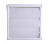 Aramox Griglia di Sfiato per Sfiato della Griglia dell'aria 20x20 Cm Grill di Ventilazione in Plastica con Schermo a Mosca per Copertura con Condotto a Soffitto Dipintibile e Facile da Pulire