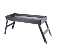 Aramox Griglia per Barbecue a Carbone Portatile Compatta, Pieghevole, Leggera, per Campeggio Domestico All'aperto, Materiale Durevole Resistente Al Calore