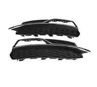 Aramox Griglie per fendinebbia per auto, griglie per fendinebbia nero lucido per S-Line 8V 2013-2016 per paraurti anteriore stile