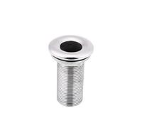 Aramox Hose Barb Fittin, Raccordo filettato per tubo di scarico marino per barca in acciaio inossidabile 316(1")