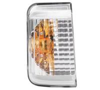 Aramox Indicatore dello Specchio Laterale Alloggiamento della Luce, Copertura del Segnale del Segnale Specchio per Lenti a PC Trasparente con Jumper e (A Sinistra: 6325H0,