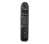 Aramox Interruttore alzacristallo elettrico, 6554QC Pulsante Nero On-off-on ABS