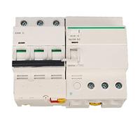 Aramox Interruttore Automatico PA66 Interruttore Automatico di Corrente CA 400 V 3P Plus N con Protezione Dalle Perdite Clip di Chiusura Rapida per Estinzione dell' Rapido per Pannelli di Edifici