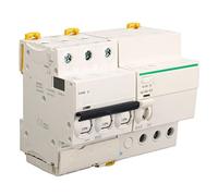 Aramox Interruttore Automatico PA66 Interruttore Automatico di Corrente CA 400 V 3P Plus N con Protezione Dalle Perdite Clip di Chiusura Rapida per Estinzione dell' Rapido per Pannelli di Edifici