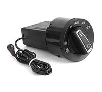 Aramox Interruttore del Faro, Modulo Sensore Controllo Luce Auto Compatibile Mk4 B5 1C0941531 3BD941531 3BD941531A