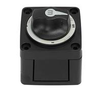 Aramox Interruttore del Selettore della Batteria, Interruttore di Disconnessione a 3 Posizioni Batteria 300A, di Taglio Marino per Impermeabile per Barca, ABS, Materiale in Rame in Scatola, Marca