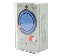 Aramox Interruttore di Controllo del Tempo per Luce Stradale 220-240 V, Controllo Automatico per Giardini e Motori
