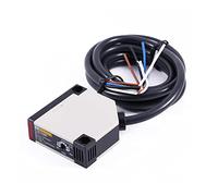 Aramox Interruttore E3Jk R4M1, Interruttore Fotoelettrico a Lente Quadrata con Risposta Rapida per Rilevamento CA 90-250 V, Multifunzione e Lunga Durata, Dimensioni Compatte,