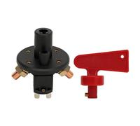 Aramox Interruttore Isolatore Batteria 12V/24V, Sezionatore Staccabatteria per Auto da Rally, Interruttore Master di Sicurezza