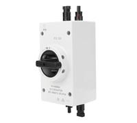 Aramox Interruttore Isolatore CC, Materiale per PC con Valutazione IP66, Soppressione dell' Efficiente e Elevata capacità di Carico per la Rete Off e Sui Sistemi Solari della Griglia (32A)