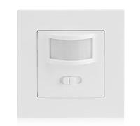 Aramox Interruttore Lampadina Interruttore Sensore di Movimento Luce di Movimento a Infrarossi da Parete Sensore PIR Lampada da Incasso Lampadina di Luce a Infrarossi da Parete di