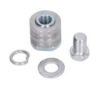 Aramox Kit Adattatore di Smerigliatrice Angolare in Lega di Alluminio, Compatibile con 5 Lame, Testa di Convertitore a Parete per Mattoni e Piastrelle (M14)