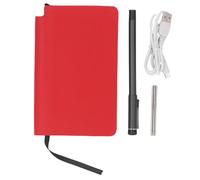 Aramox Kit da Notebook Digitale 2 in 1, Riconoscimento di Testo OCR Al Cuscinetto Elettronico di Scrittura Elettronica Compatibile con Tablet Telefonico (rosso)
