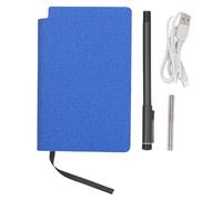 Aramox Kit da Notebook Digitale 2 in 1, Riconoscimento di Testo OCR Al Cuscinetto Elettronico di Scrittura Elettronica Compatibile con Tablet Telefonico (Texture di lino blu)