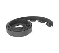 Aramox Kit di Bordo del Paesaggio Kit da Giardino Bordo del 5 M Pe No per Combente da Prato con Picchi a Spirale per Percorsi Percorsi Prato (5cm*5cm*5m)