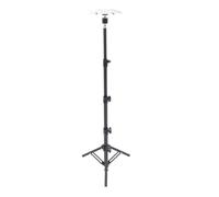 Aramox Kit di Montaggio Treppiede per Mini Parabola, Treppiede in Lega di Alluminio Regolabile in Altezza da 20-51 Pollici con Piedini in Gomma Antiscivolo, Adattatore per Mini Parabola