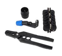 Aramox Kit di Riparazione per Tubi Metallici Kit di Riparazione per Tubi in Lega di Alluminio e Rame Strumento per Raddrizzare da 3 8 Pollici con Taglio, Sbavatura e Arrotondamento per Manutenzione