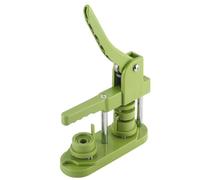 Aramox Kit Macchina per Creare Badge, Kit Pressa Pulsanti in ABS con 400 Parti di Pulsanti e Libro con Motivi Panda, Taglierina di Carta e Strumenti con Chiave Inglese, per Progetti Artigianali di