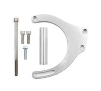 Aramox Kit Staffa di Trasmissione in Alluminio Regolabile per Alternatore per Cinghia Trapezoidale a Montaggio Basso Chevy