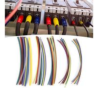 Aramox Kit Tubi Termorestringenti Tubo Termorestringente in Poliolefina 55 Pezzi Rapporto di Restringimento da 2 a 1 da 158 a 257 Fahrenheit per Collegamento Cavi Garage Elettricisti Automobilistici