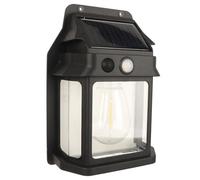 Aramox Lampade da Parete Solari per Esterni, Materiale ABS, Sensore di Movimento Wireless, 3 modalità di Illuminazione, Design Impermeabile per Illuminazione di Ingressi e Portici