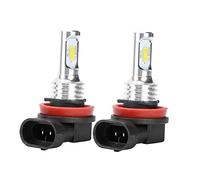 Aramox Lampadina Fendinebbia H8 H11, 80W 8000K CSP, 12-24V Universale, Bianca, Set da 2 Pezzi