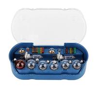 Aramox Lampadina per auto 30 pezzi, H7 12V 55W Lampadina per auto di emergenza + Kit fusibili Ricambi universali