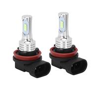 Aramox LED Fog Lamp Bulbs H8/H11, 80W 8000K Ice Blue Light, 12-24V Ultra Bright, 2 Pack (Bulbs for Car, Van, Truck)