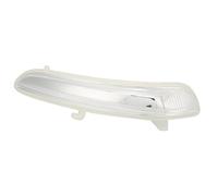 Aramox Lente Indicatore Specchietto Retrovisore Esterno, Sostituzione Coperchio Indicatore di Direzione Specchietto Laterale Trasparente, Compatibile con 208 2012-2017 (Destra