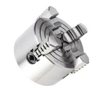 Aramox Mandrino per Tornio Indipendente da 3 Pollici K72-80 a 4 Griffe Ganasce Reversibili Regolabili Diametro 80 Mm per la Lavorazione dei Metalli