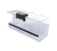 Aramox Mangiatoia per Uccelli da Finestra, Durevole, a Energia Solare, con Luce a LED, Trasparente, per Il Birdwatching, Presente per Gli Appassionati di attività All'aperto, in Materiale Plastico