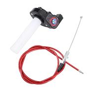 Aramox Manopola Dell'Acceleratore a Torsione in Lega di Alluminio con Cavo, Acceleratore in Moto Durevole con Colore Ossidato, Vasta Gamma di motociclette.