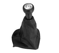 Aramox Manopola Pomello del Cambio a 5 Marce Copriscarpe Antipolvere Rivestimento in Pelle per 207/307/406