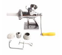 Aramox MANUALE DI CUSCINA DELLA CUSCINA DI SCARINA, MINCER DI MEATO DI METALE CON RESPONSABILE ERGONOME per Macinare Carne, Verdure e Salsicce, Ideale per l'uso DELLA Casa e del Ristorante (Torre)