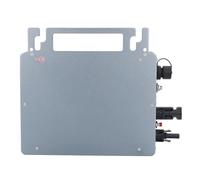 Aramox Micro Inverter per Collegamento a Rete Solare da 350 W, Lega di Alluminio, Conversione di Potenza Efficiente, Monitoraggio Remoto, Impermeabile IP66 per Piccoli Sistemi Domestici