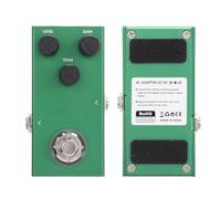 Aramox Mini Pedale Overdrive per Chitarra Elettrica Portatile e Pratico Manopole di Controllo del Tono del Livello di Guida in Lega di Alluminio Effetto Overdrive Leggero, Liscio e Morbido,