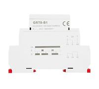 Aramox Mini Power Off Timer Relay Relay Din Rail Mount AC DC 12-240 V GRT8 B1 con relè di Ritardo di Tempo Industriale 0,1 10 Minuti